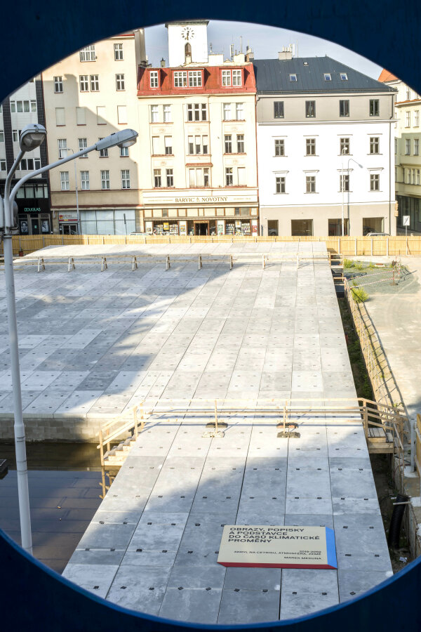 Marek Meduna (CZE), Janáček Cultural Center Building Site, Skrytá - Besední 39a, photo: Hynek Alt